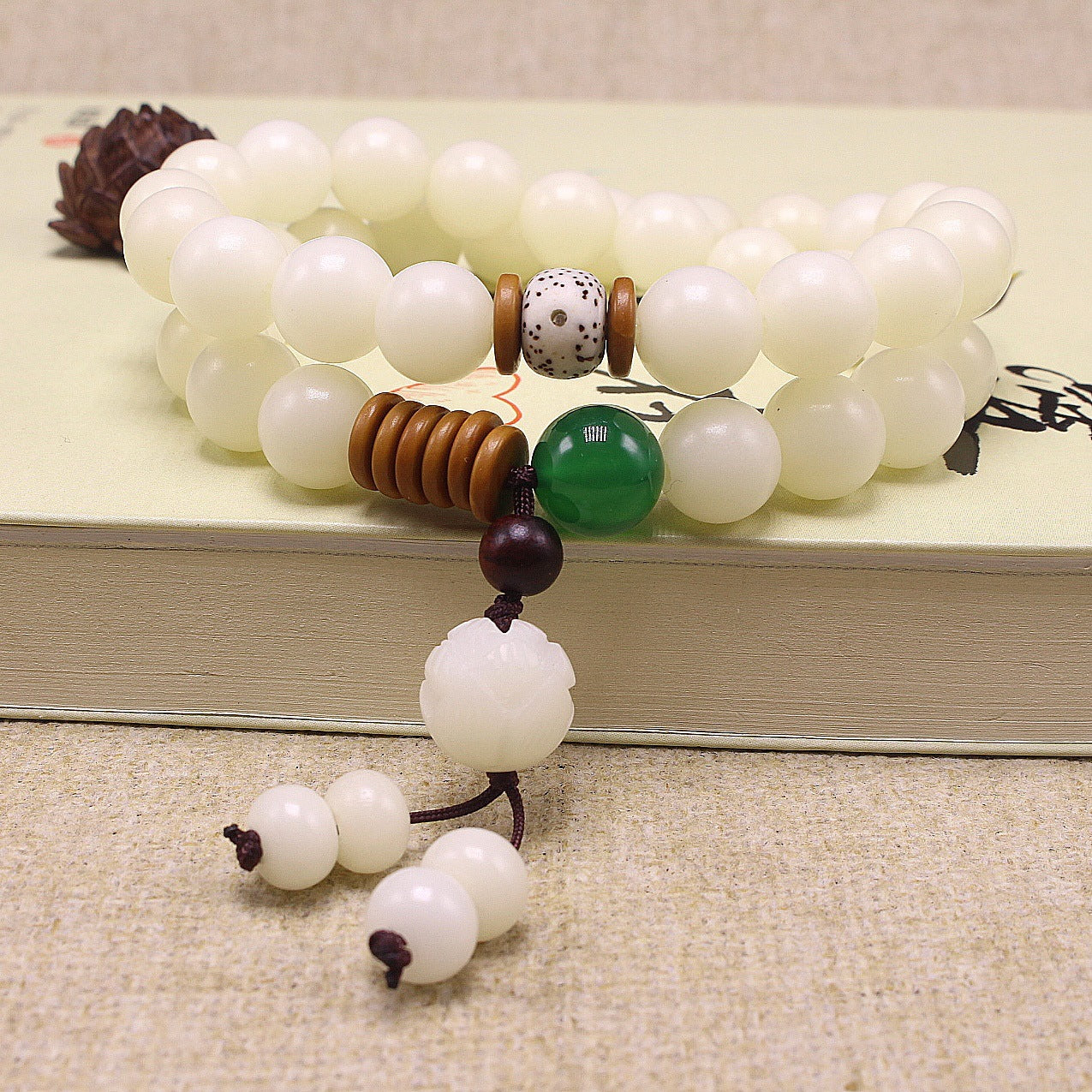 Lotus Seed Buddha Beads Rosary Live Bracelets