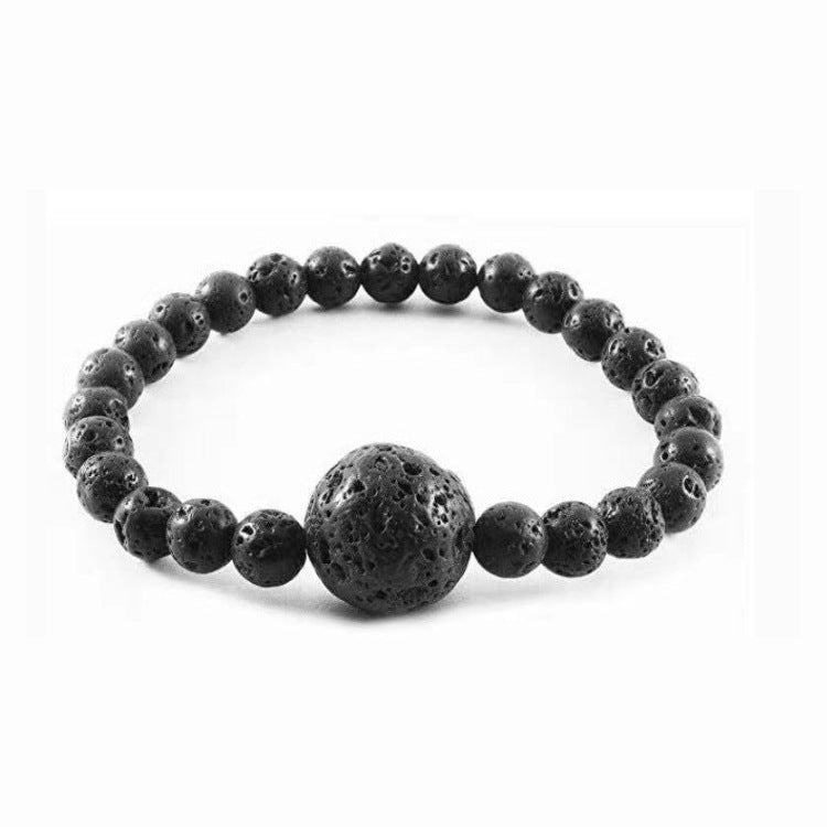 Volcanic Rock White Turquoise Natural Stone Bracelets
