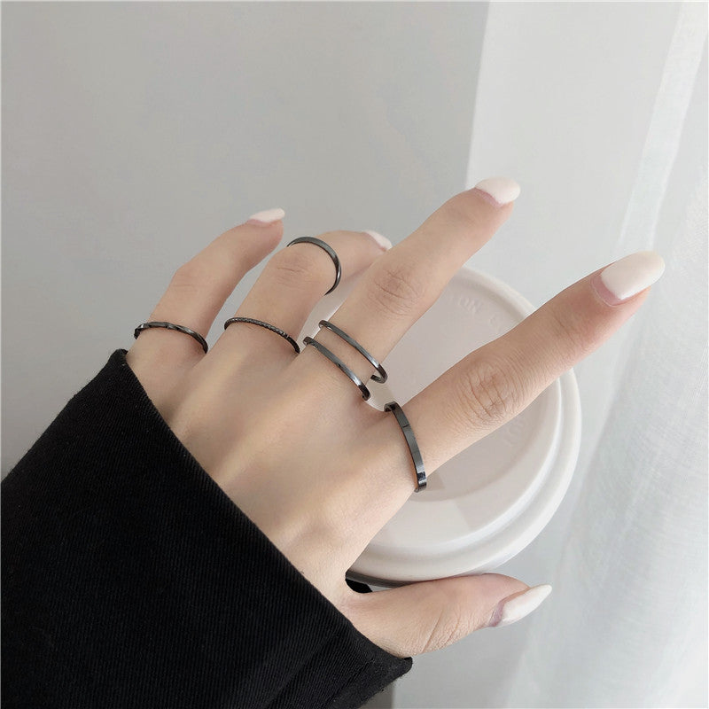 Simple Female Trendy Sweet Index Finger Rings