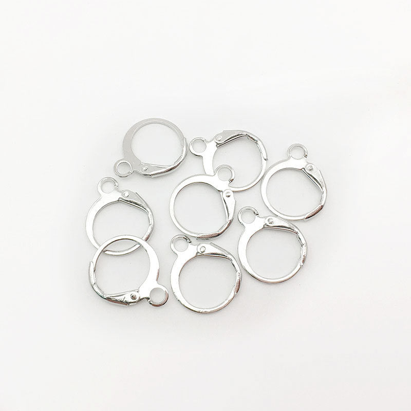 Glamorous Round French Copper With Elastic Ear Hook