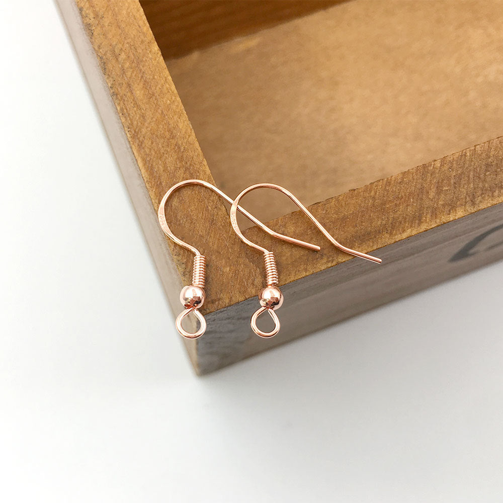 Glamorous Carved Sier Handcraft Material Package Ear Hook