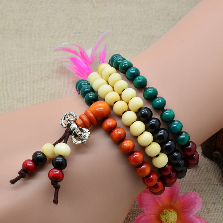 2 Yuan Store Stall Buddha Beads Imitation Bracelets