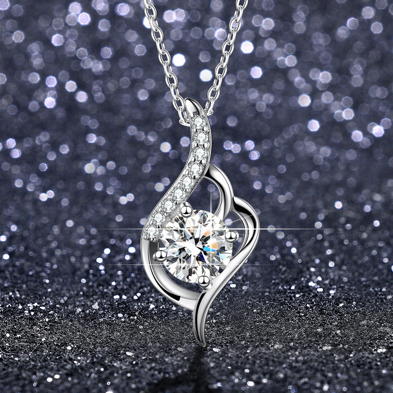 Broadcast Water Drops Angel Karat Simulation Pendants