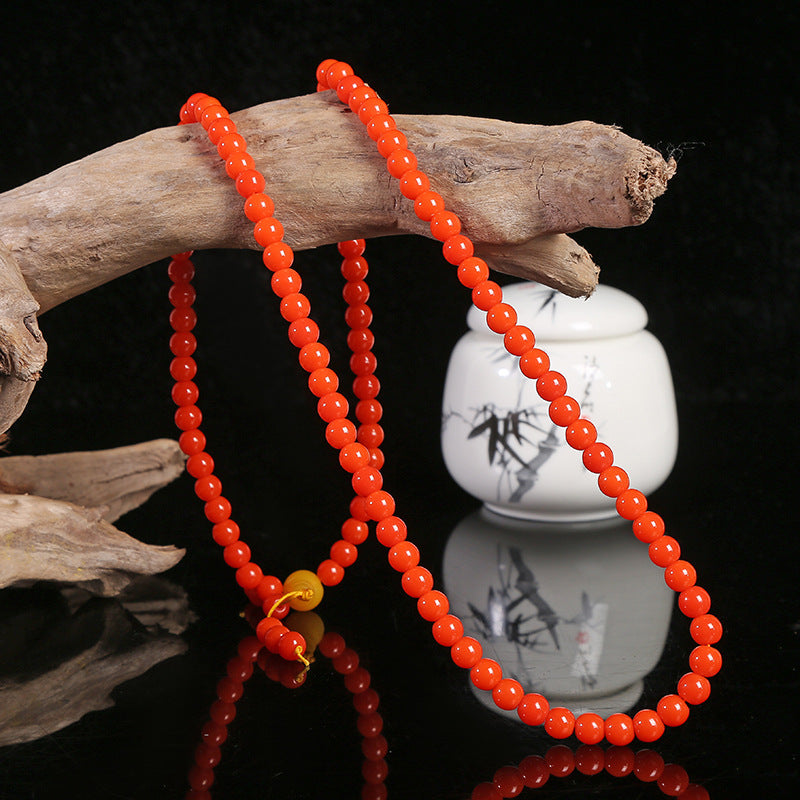 Imitation Small Rosewood Buddha Beads Retro Ethnic Bracelets