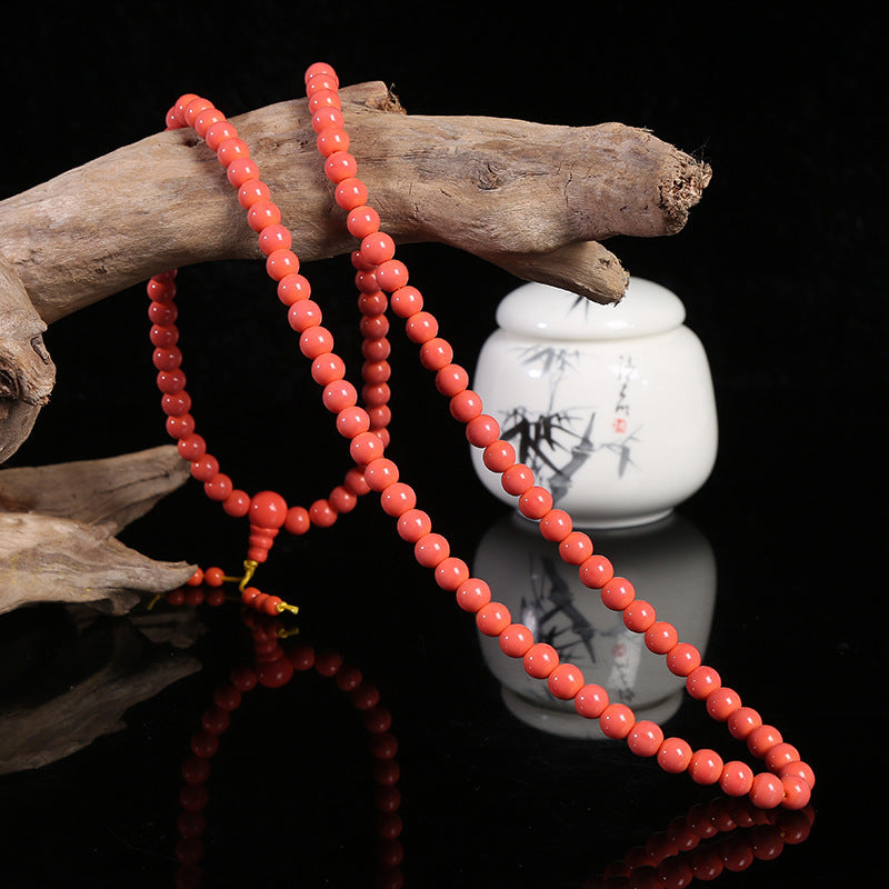 Imitation Small Rosewood Buddha Beads Retro Ethnic Bracelets