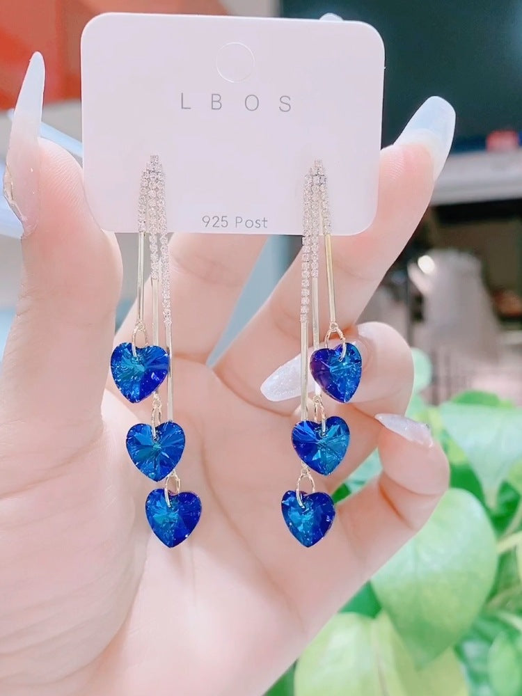 Women's Ear Pins Fresh Long Super Fairy Earrings
