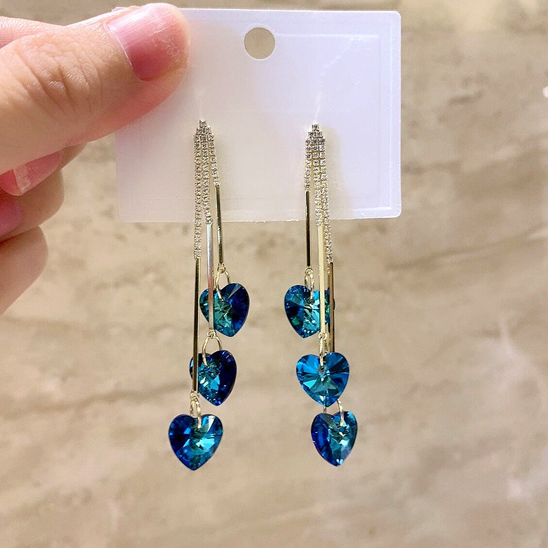 Women's Ear Pins Fresh Long Super Fairy Earrings