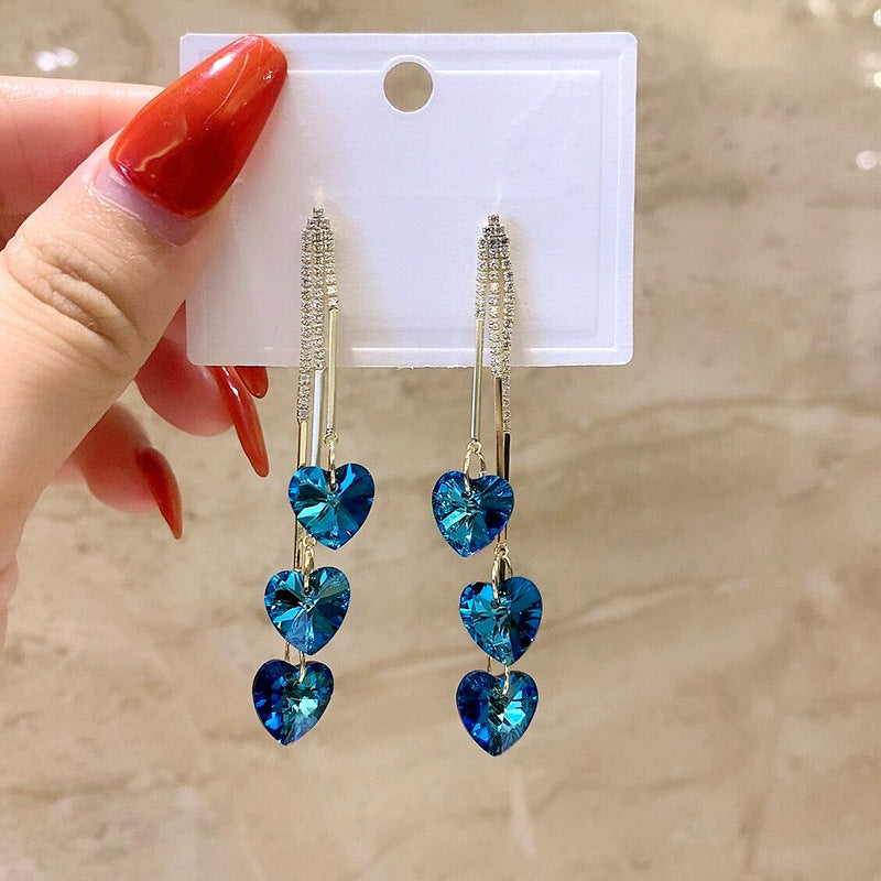 Women's Ear Pins Fresh Long Super Fairy Earrings