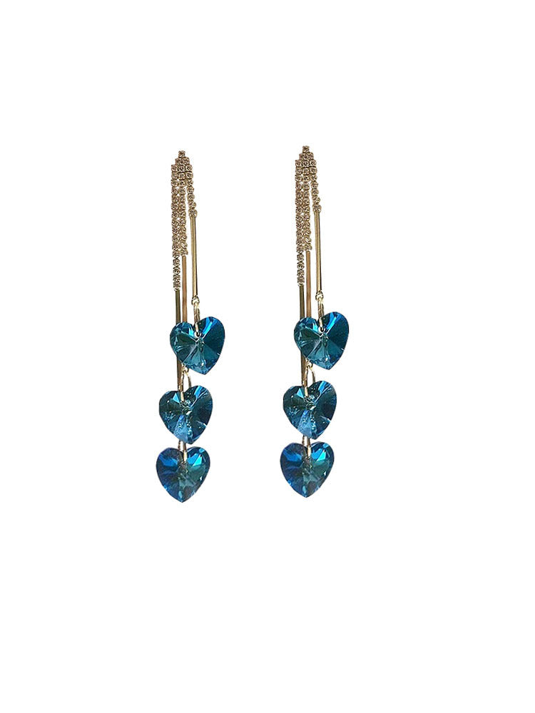 Women's Ear Pins Fresh Long Super Fairy Earrings