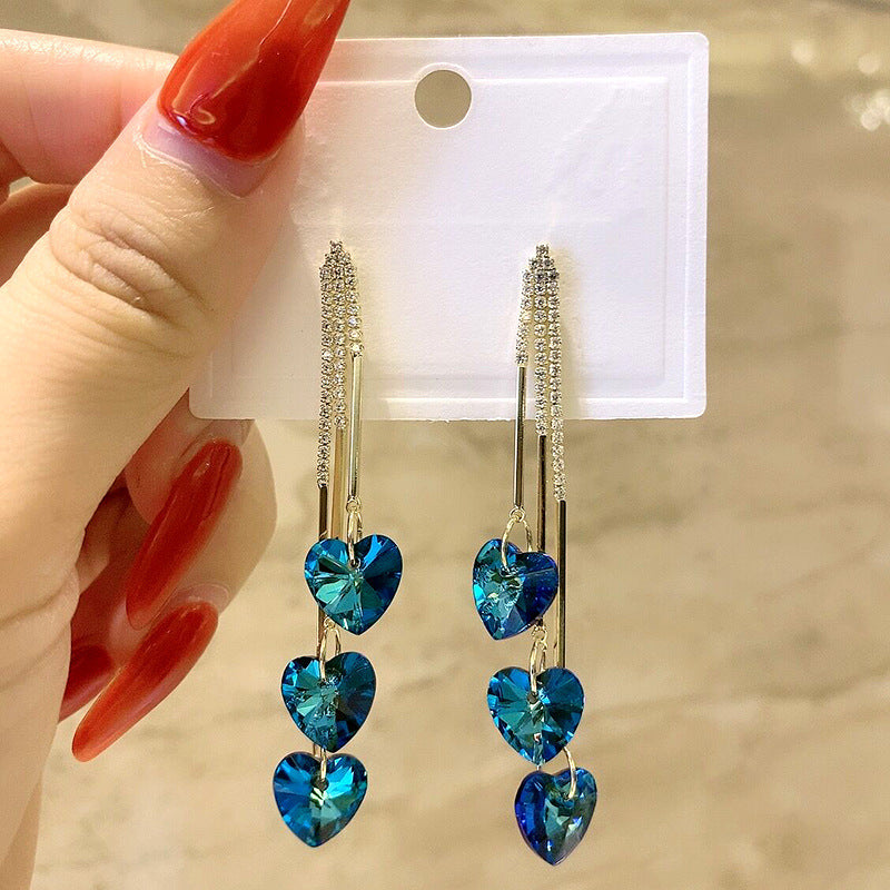 Women's Ear Pins Fresh Long Super Fairy Earrings