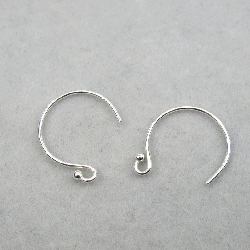 Women's Sterling Sier Semi-circle Fashionable Temperament Design Ear Hook