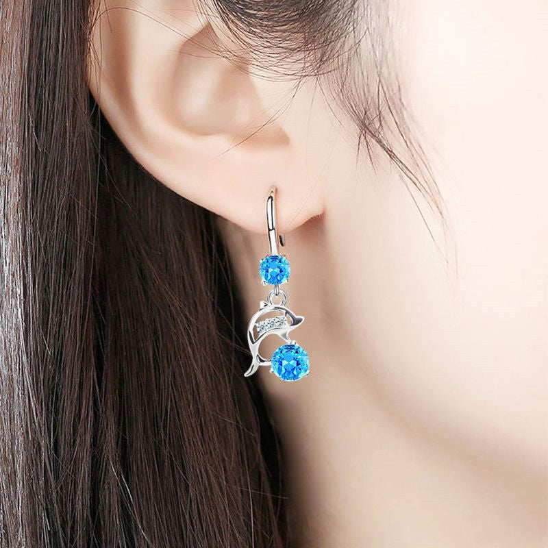 Female Short Long Korean Style Simple Temperamental Ear Hook Earrings