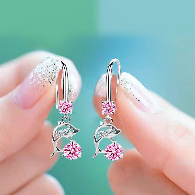 Female Short Long Korean Style Simple Temperamental Ear Hook Earrings