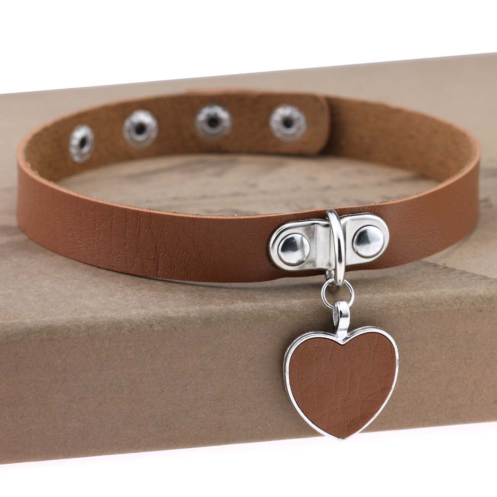 Anime Rock Punk Gothic Love Heart Collar