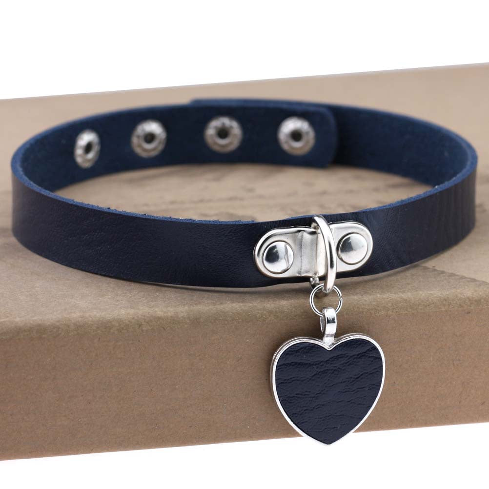 Anime Rock Punk Gothic Love Heart Collar