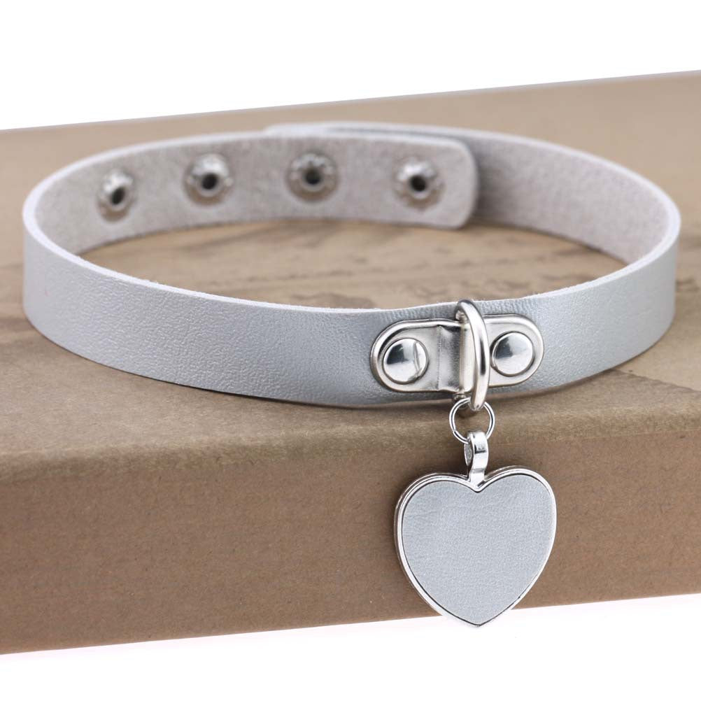 Anime Rock Punk Gothic Love Heart Collar