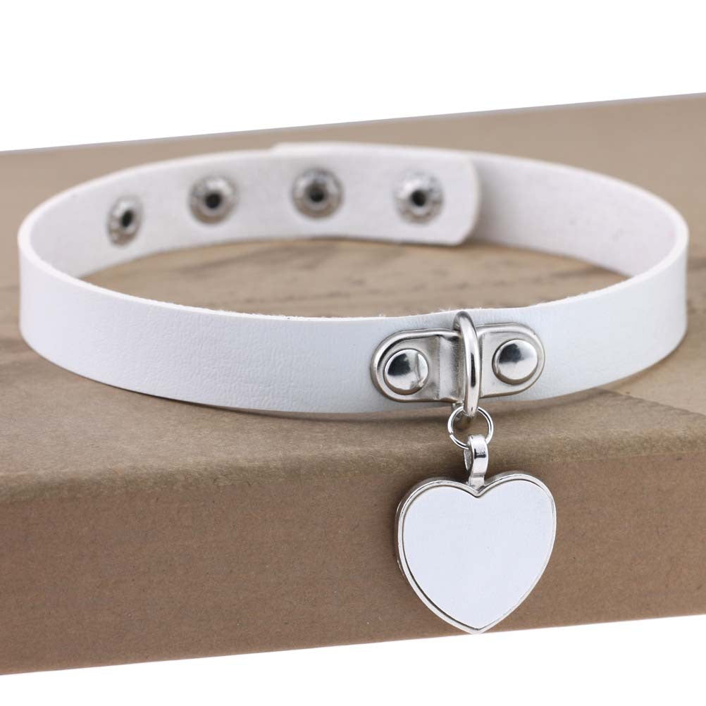 Anime Rock Punk Gothic Love Heart Collar