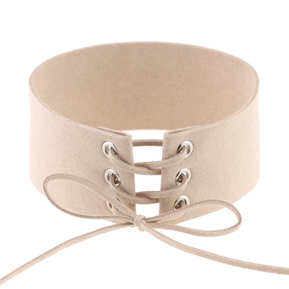 Simple Personality Exaggerated Punk Sexy Binding Neckband Necklaces