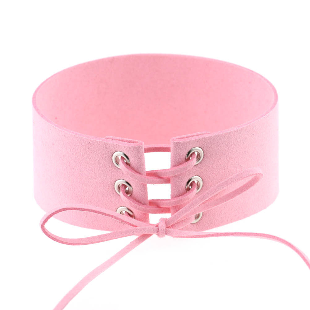 Simple Personality Exaggerated Punk Sexy Binding Neckband Necklaces