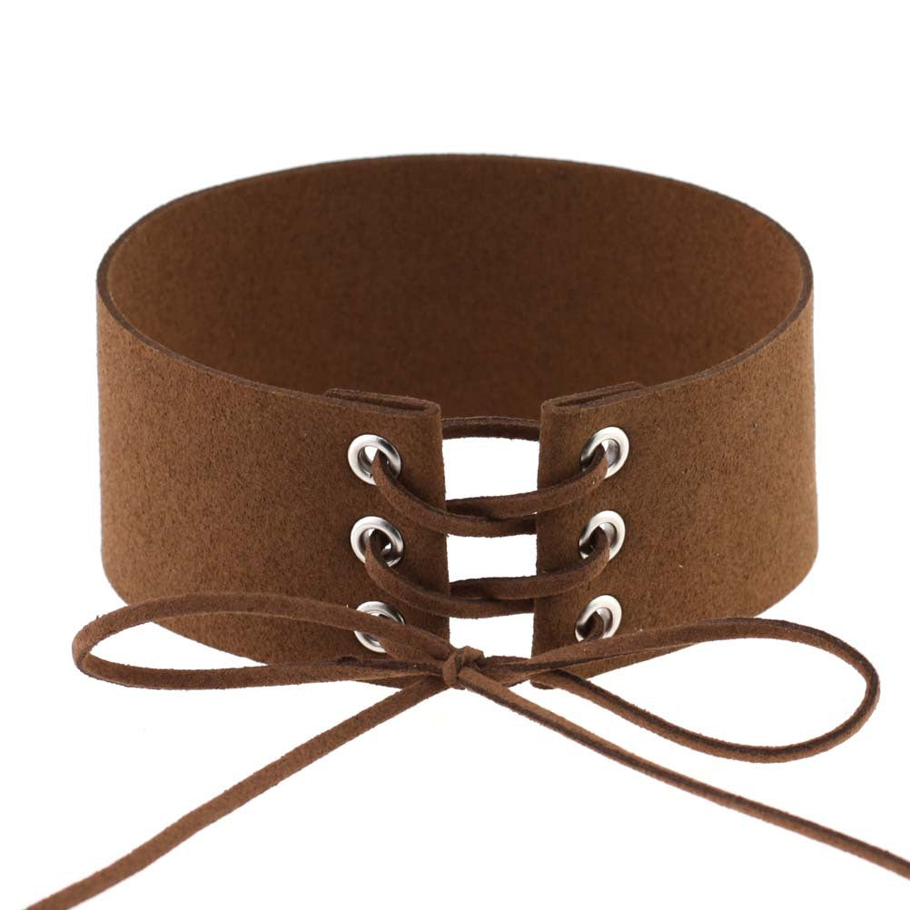 Simple Personality Exaggerated Punk Sexy Binding Neckband Necklaces