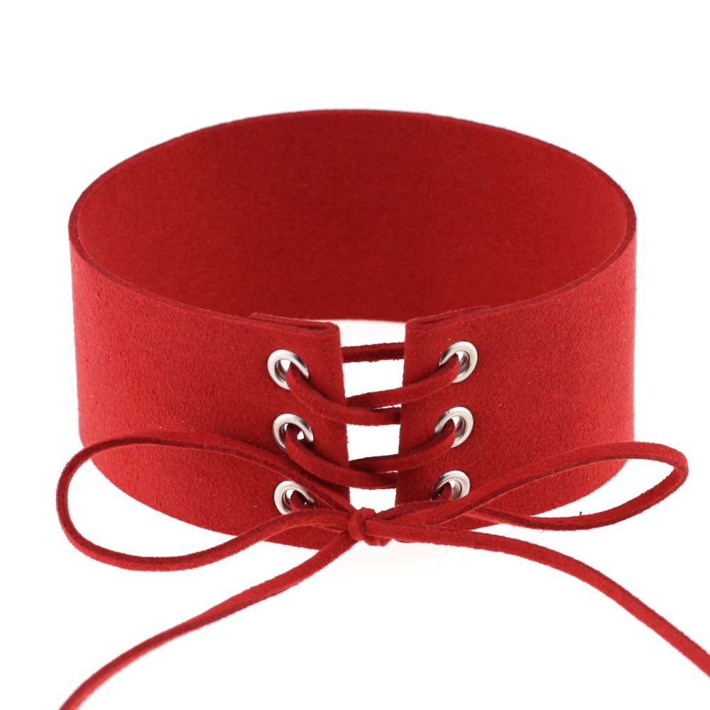 Simple Personality Exaggerated Punk Sexy Binding Neckband Necklaces