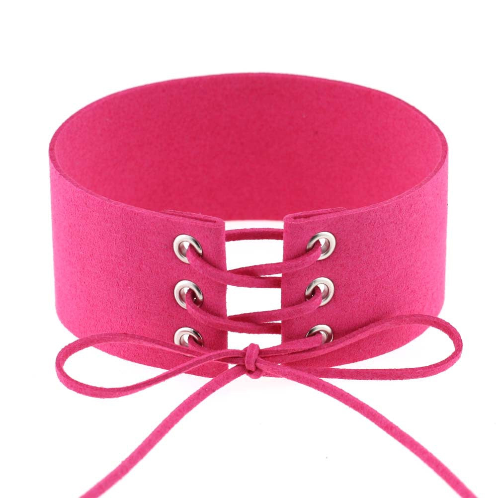 Simple Personality Exaggerated Punk Sexy Binding Neckband Necklaces