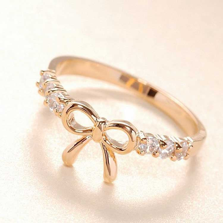 New Classy Simple Rhinestone Bow Female Bracelets