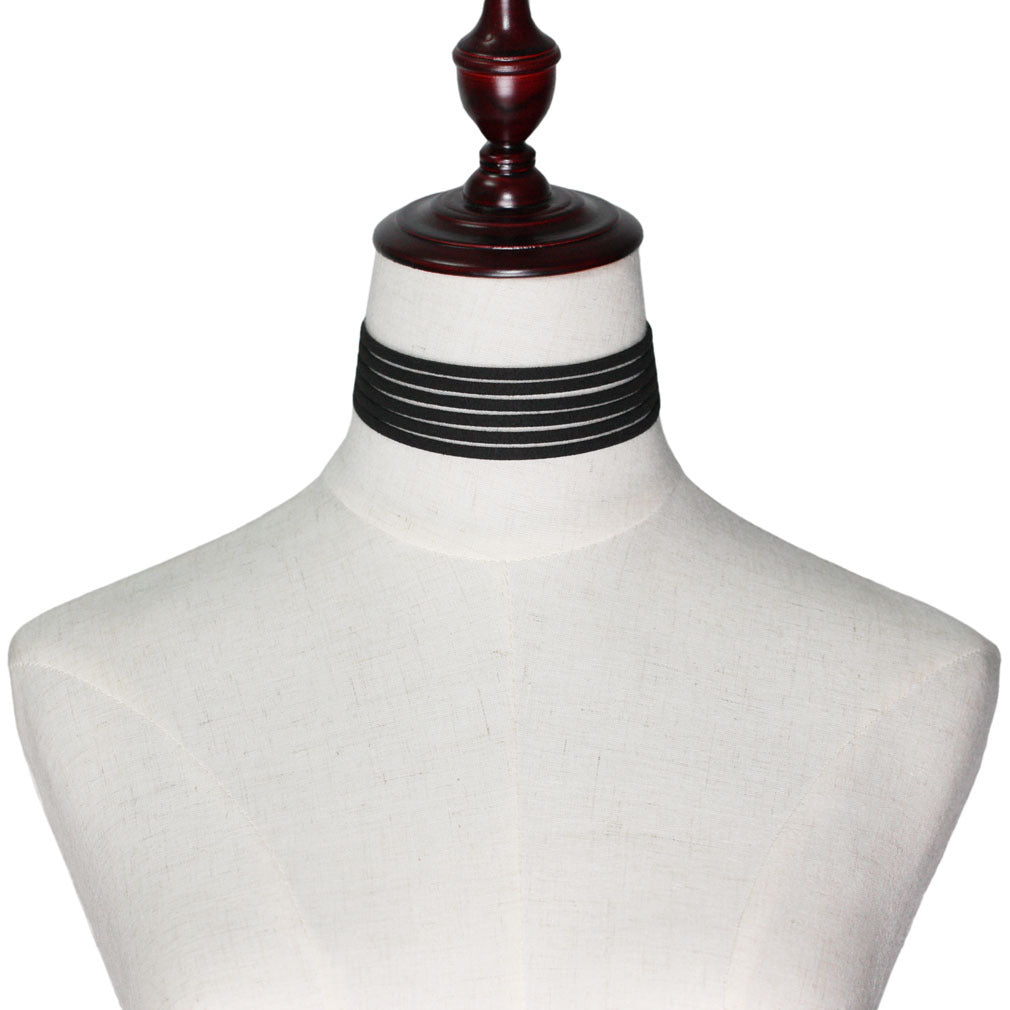 Simple Gothic Flannel Veet Band Suede Neckband Necklaces