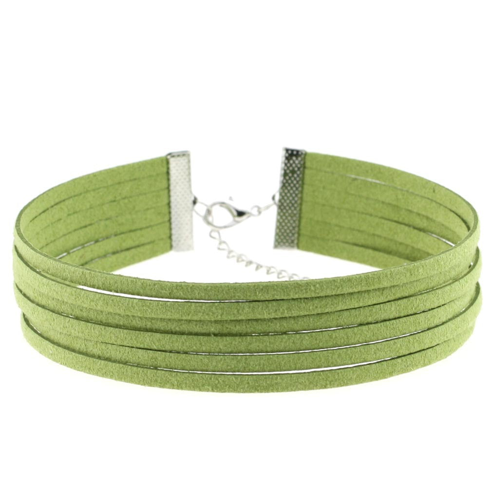 Simple Gothic Flannel Veet Band Suede Neckband Necklaces