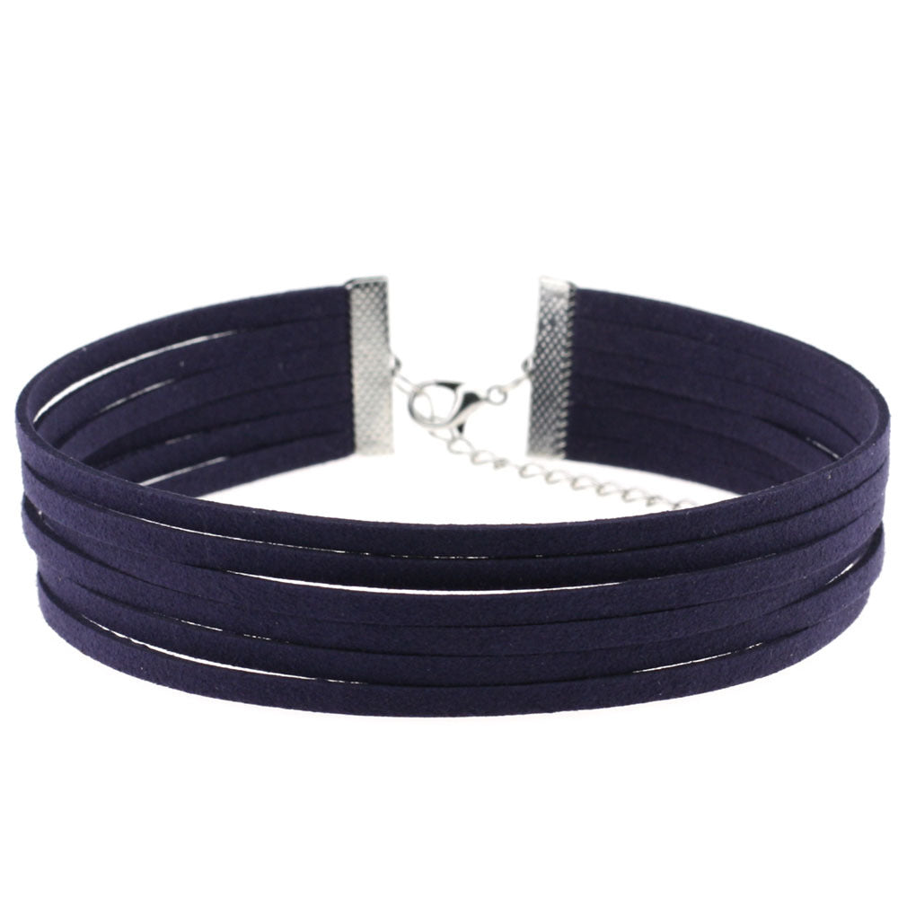 Simple Gothic Flannel Veet Band Suede Neckband Necklaces
