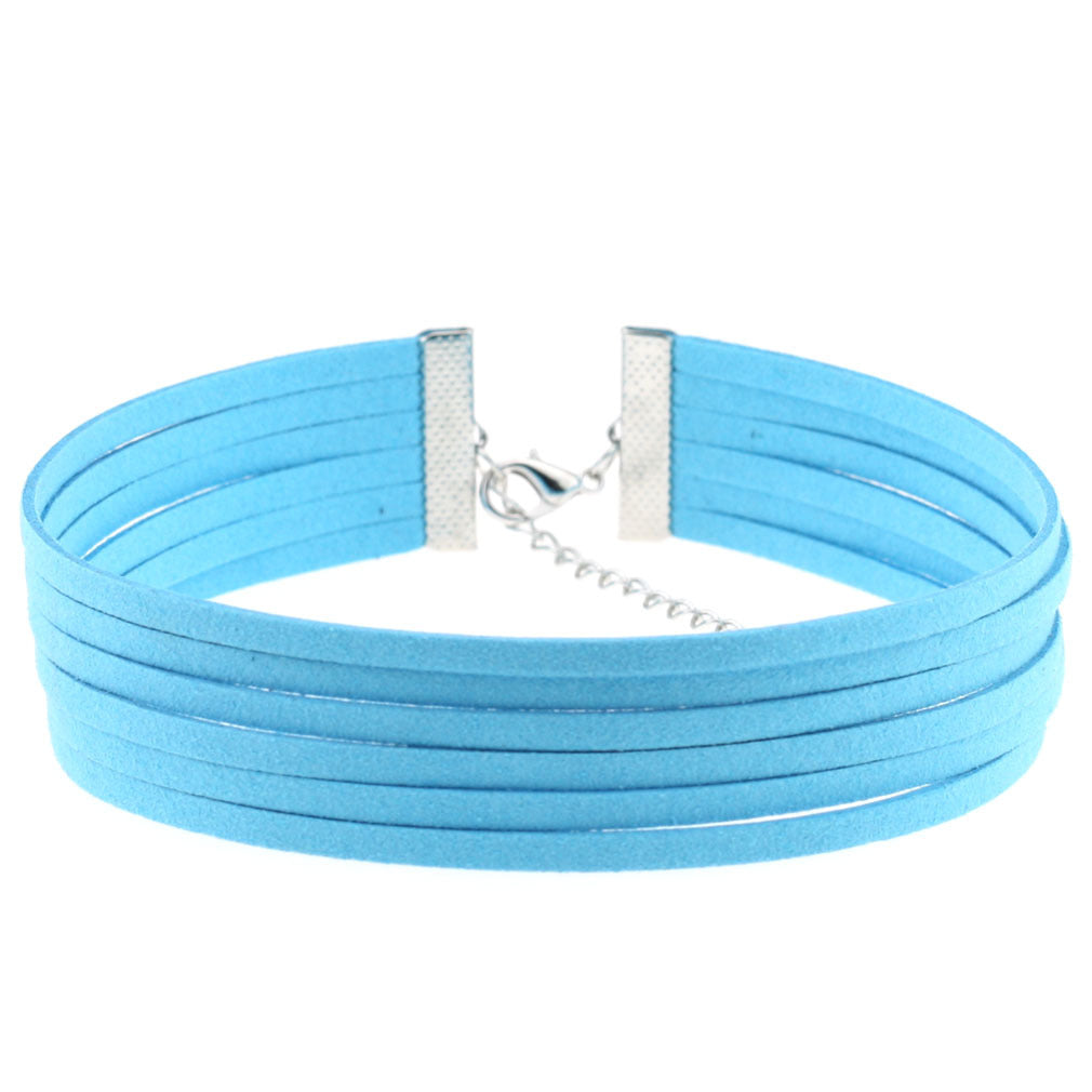 Simple Gothic Flannel Veet Band Suede Neckband Necklaces