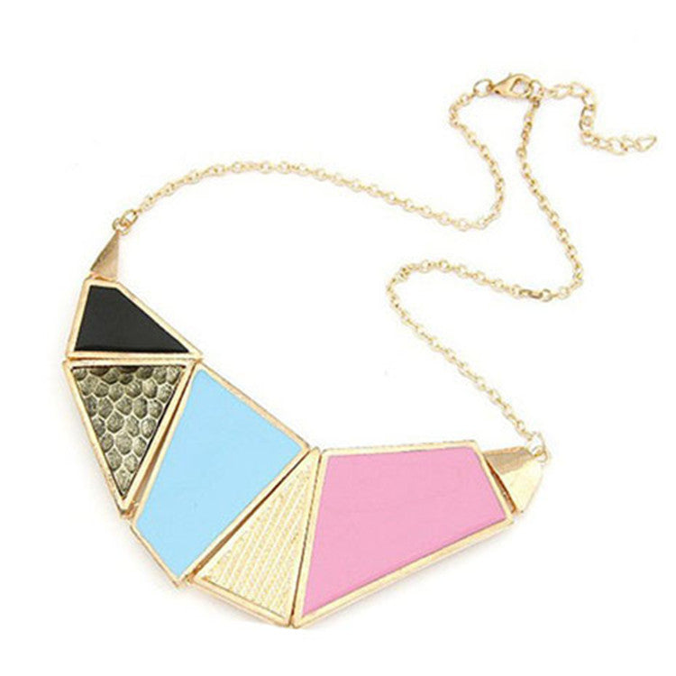 Drop Bohemian Imitation Jade Retro Artistic Necklaces