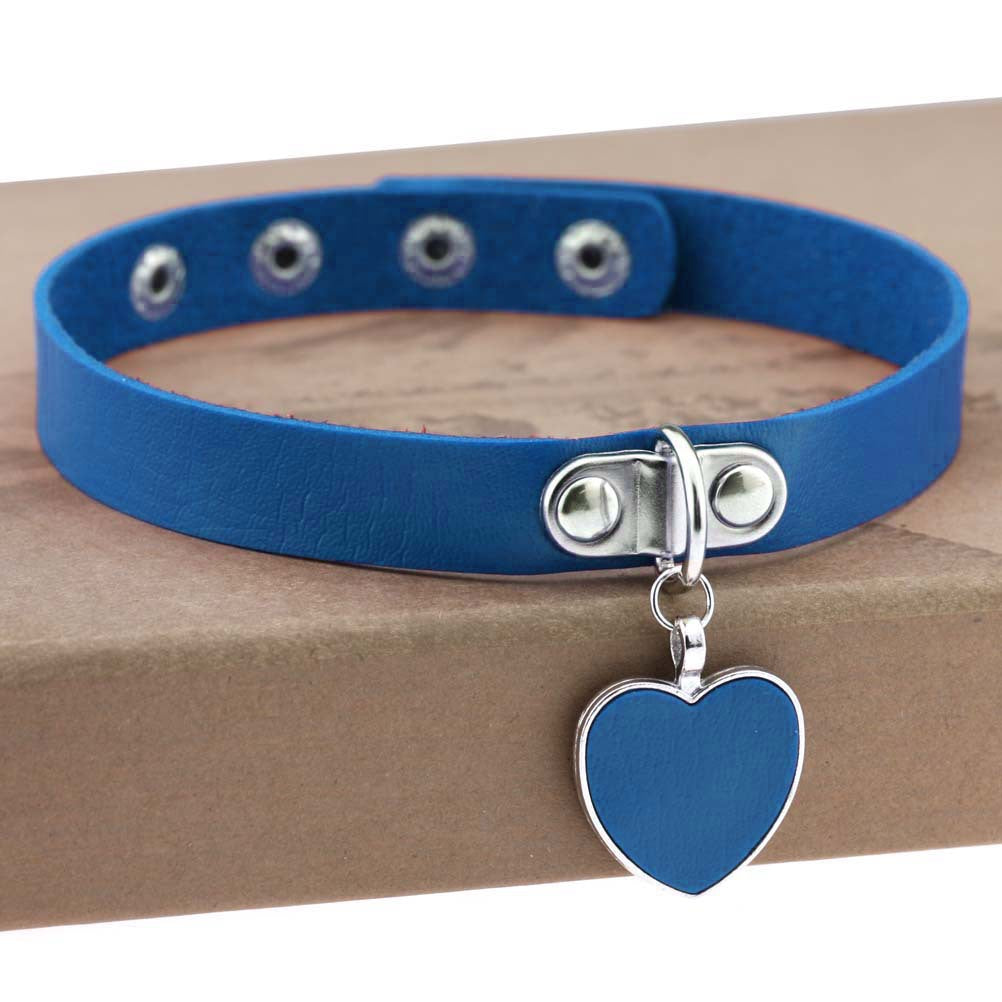 Anime Rock Punk Gothic Love Heart Collar
