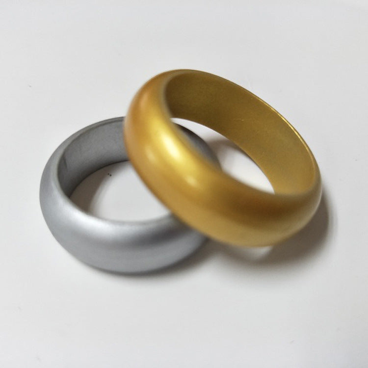 Silica Gel Wide Camouflage Color Group Rings