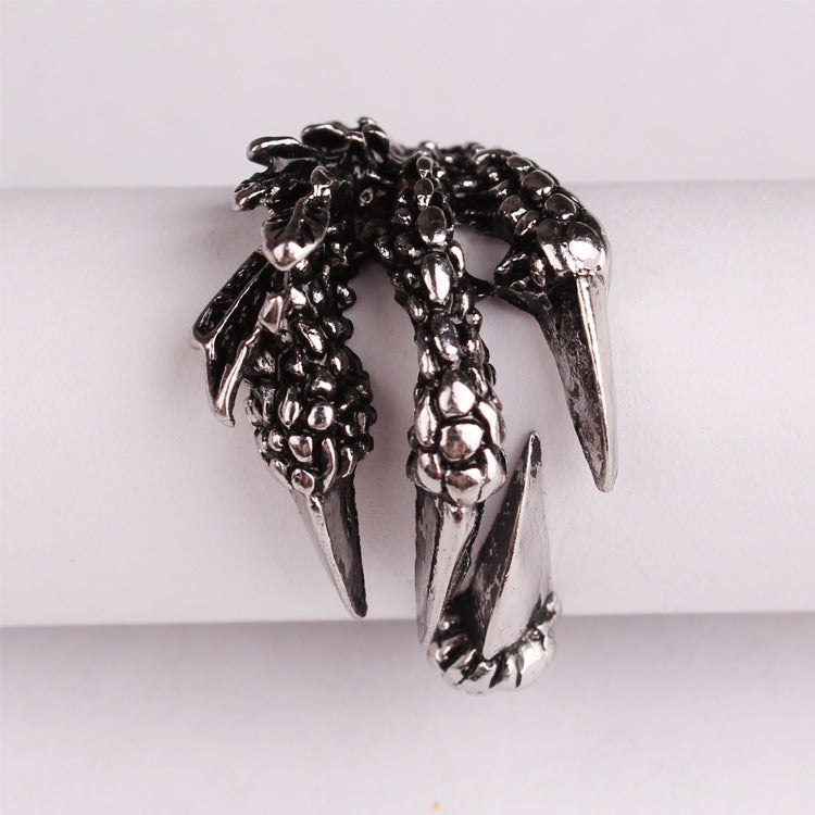 Men's Personalized Creative Dragon Claw Retro Trendy Open Eagle Bracelets
