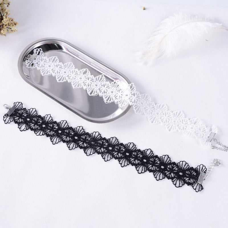 Women's Sister-in-law Hand Made Sexy Cutout Black With Collar