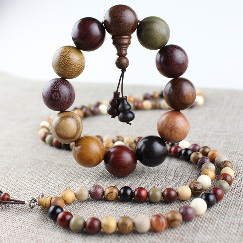 Prayer Beads Beaded Colorful Ebony Chicken Bracelets