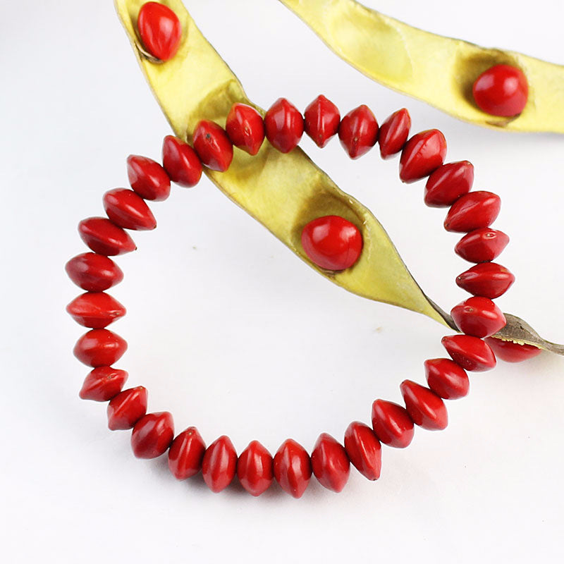 Bean Red Heart Bodhi Blood Beads Life Bracelets