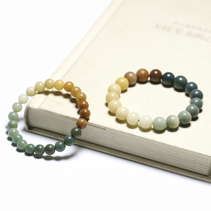 Women's & Men's Bodhi Artistic Weathering Gradient Color Rainbow Root Single Circle Multi Bracelets