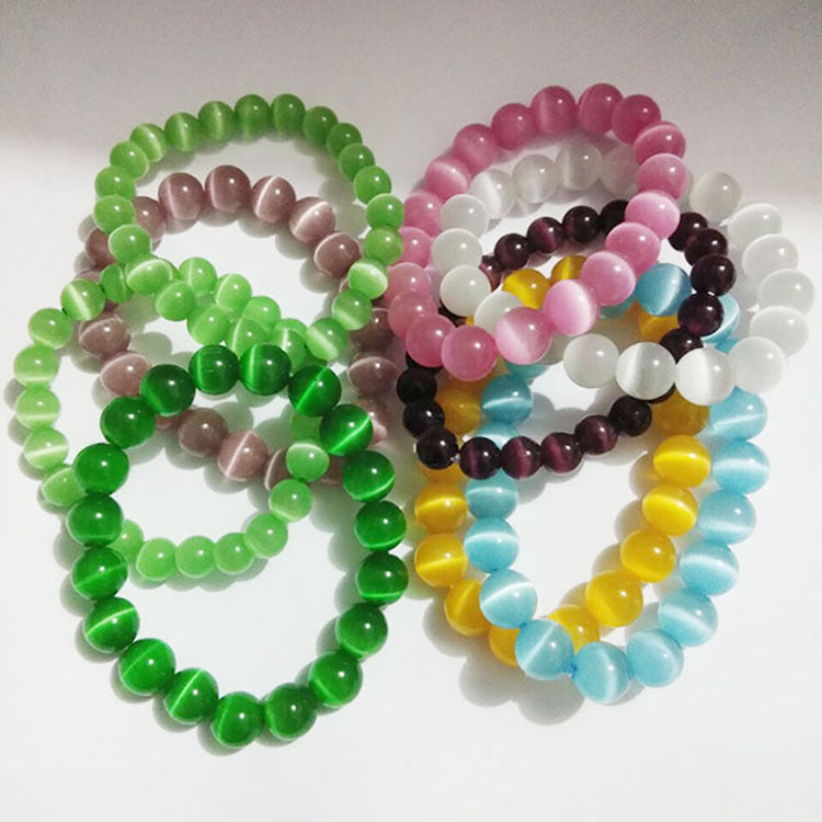 Crystal Multiple Opal Single Layer Female Birthday Gift Ethnic Bracelets