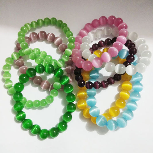 Crystal Multiple Opal Single Layer Female Birthday Gift Ethnic Bracelets