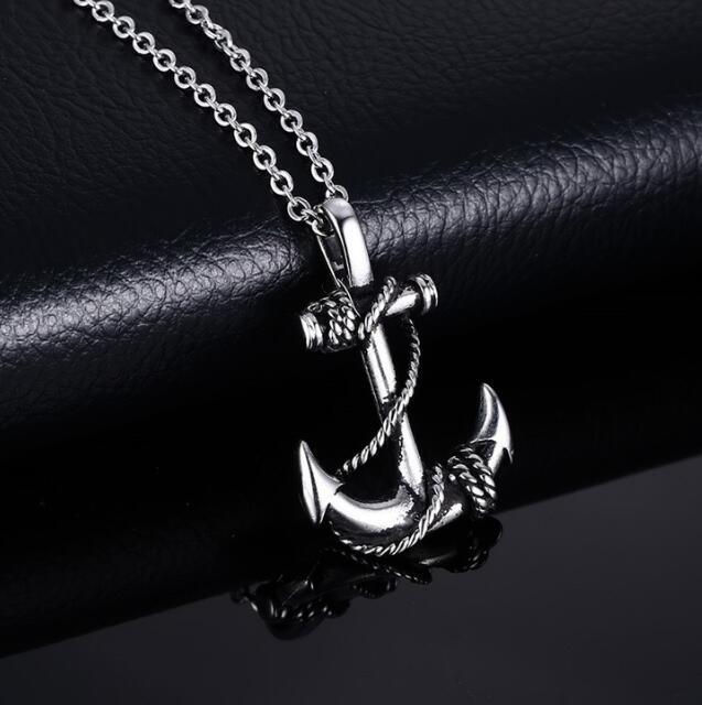 Men's Hot Boat Anchor Pirates Of The Necklaces