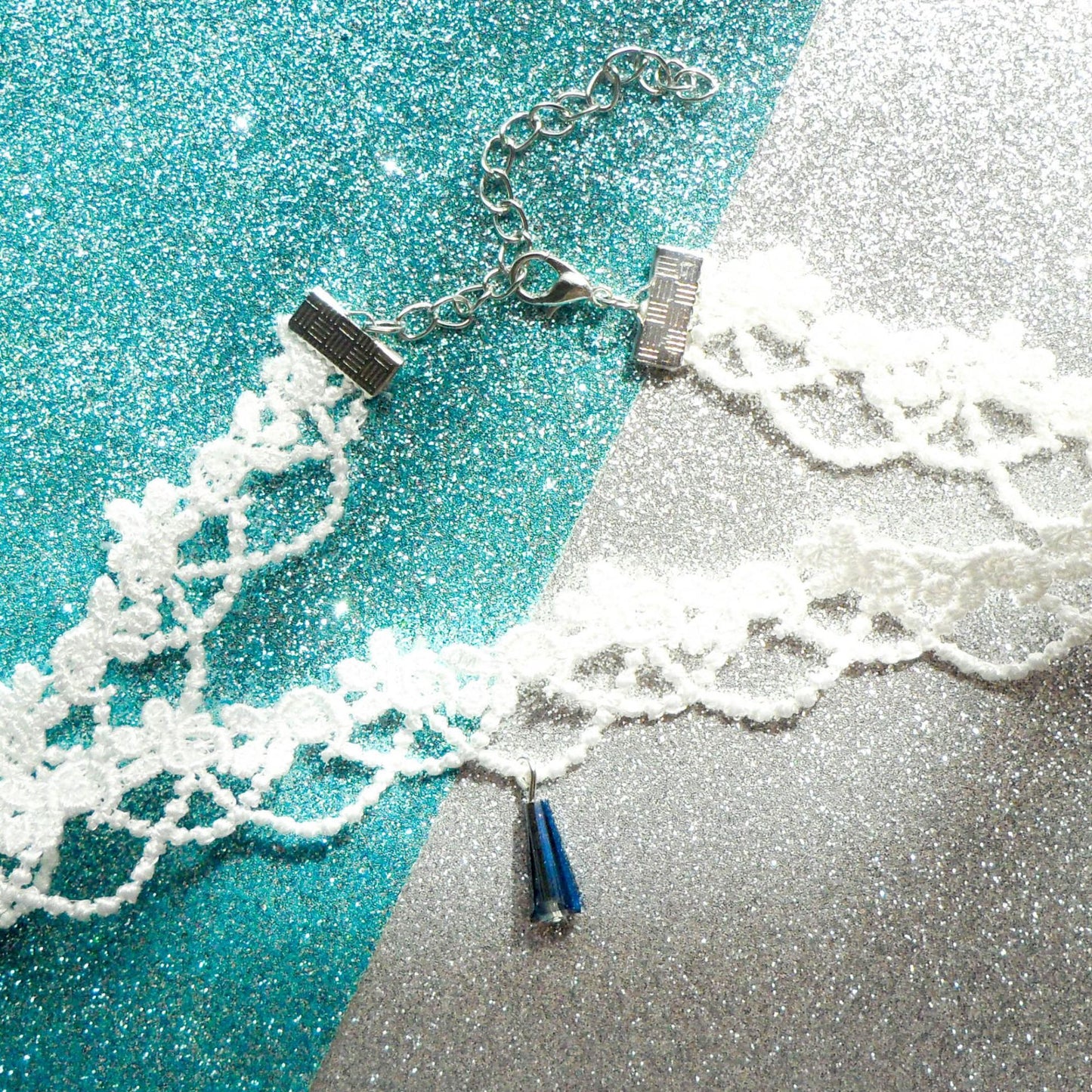 Fairy White Lace Temperament Soft Sweet Clavicle Chain Collar