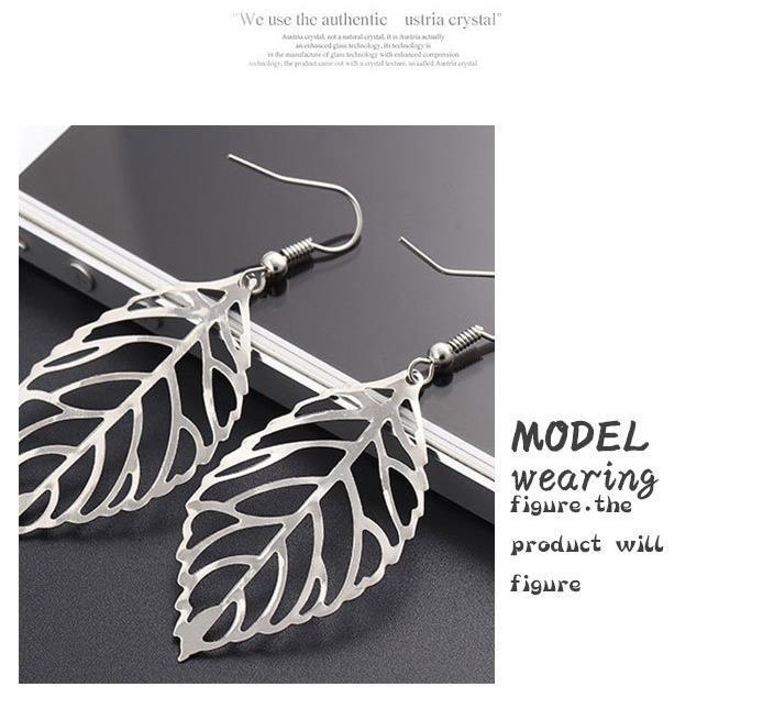 Women's Popular Leaf Long Fashion Elegance Retro Pendants