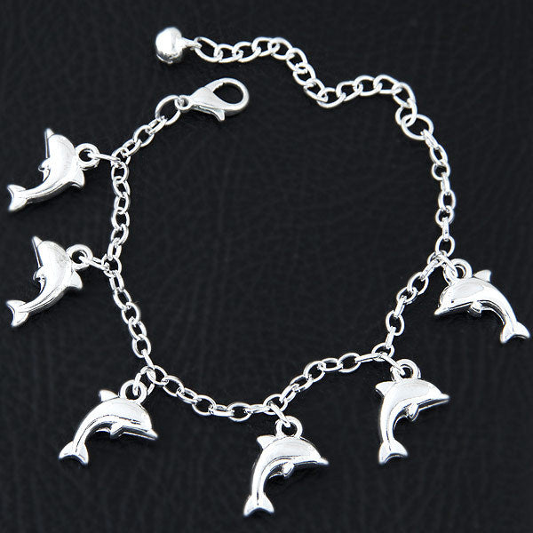 Promotion Korean Fashion Metal Dolphin Personalized Bracelets