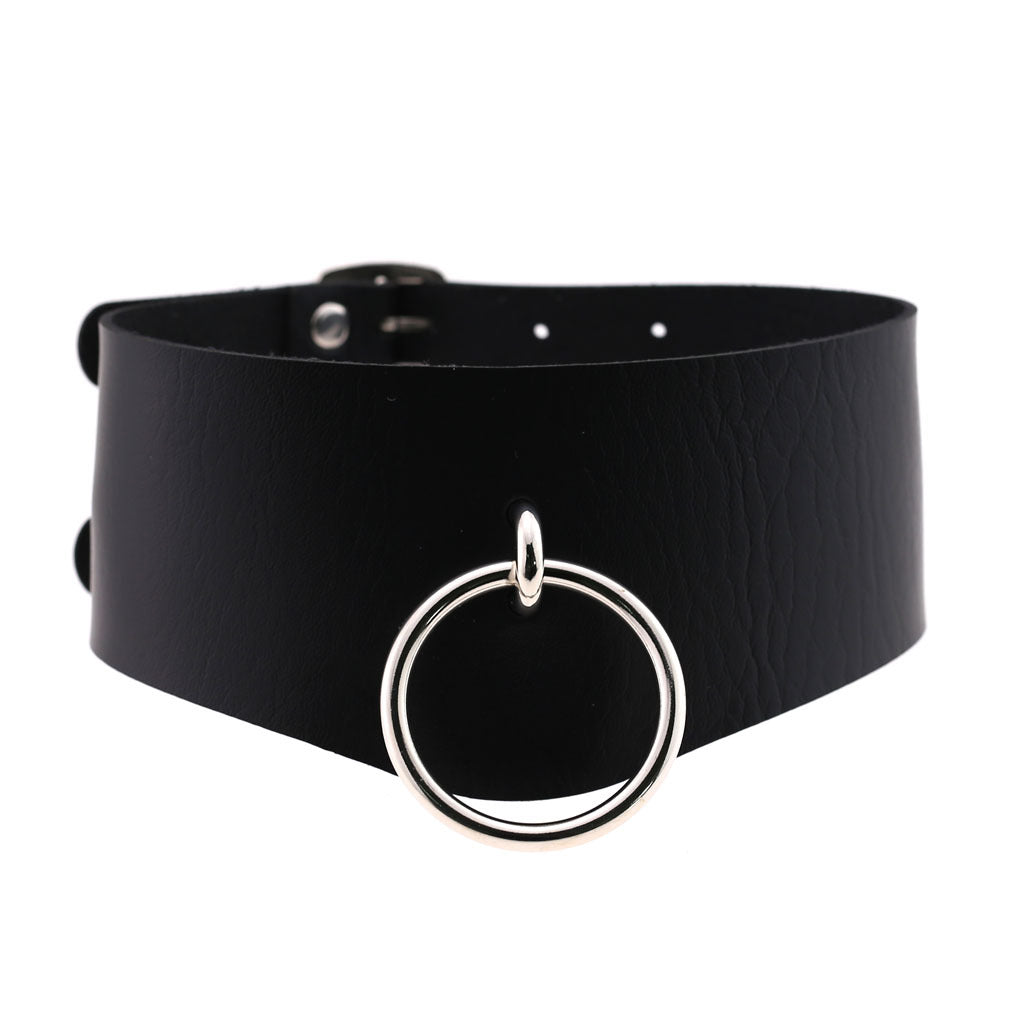 Personalized Punk O-shaped Street Shooting Nightclub Collar