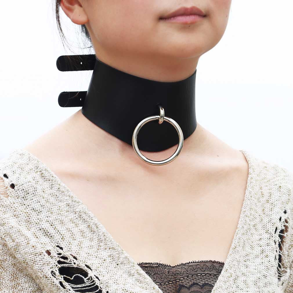 Personalized Punk O-shaped Street Shooting Nightclub Collar