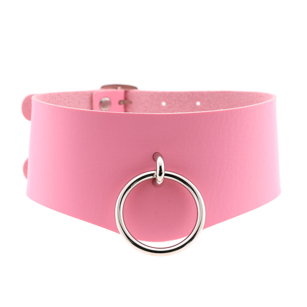 Personalized Punk O-shaped Street Shooting Nightclub Collar