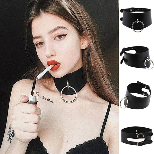 Personalized Punk O-shaped Street Shooting Nightclub Collar