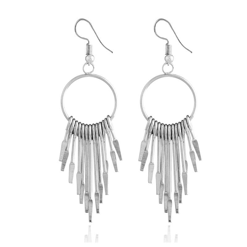 Innovative Personalized Tassel Elegant Geometric Female Earrings